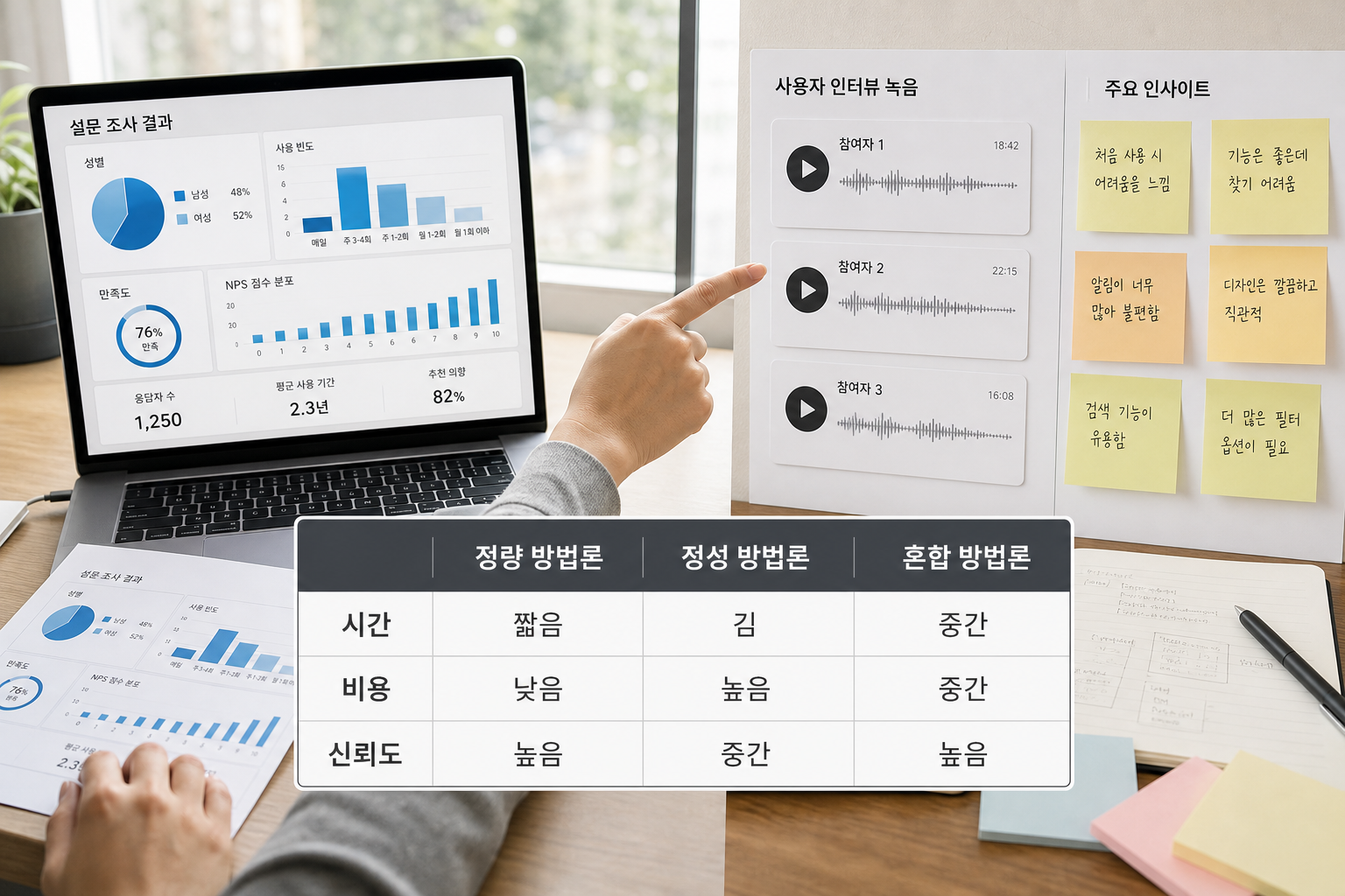 UX 논문으로 검증된 사용자 리서치 방법론 완벽 가이드